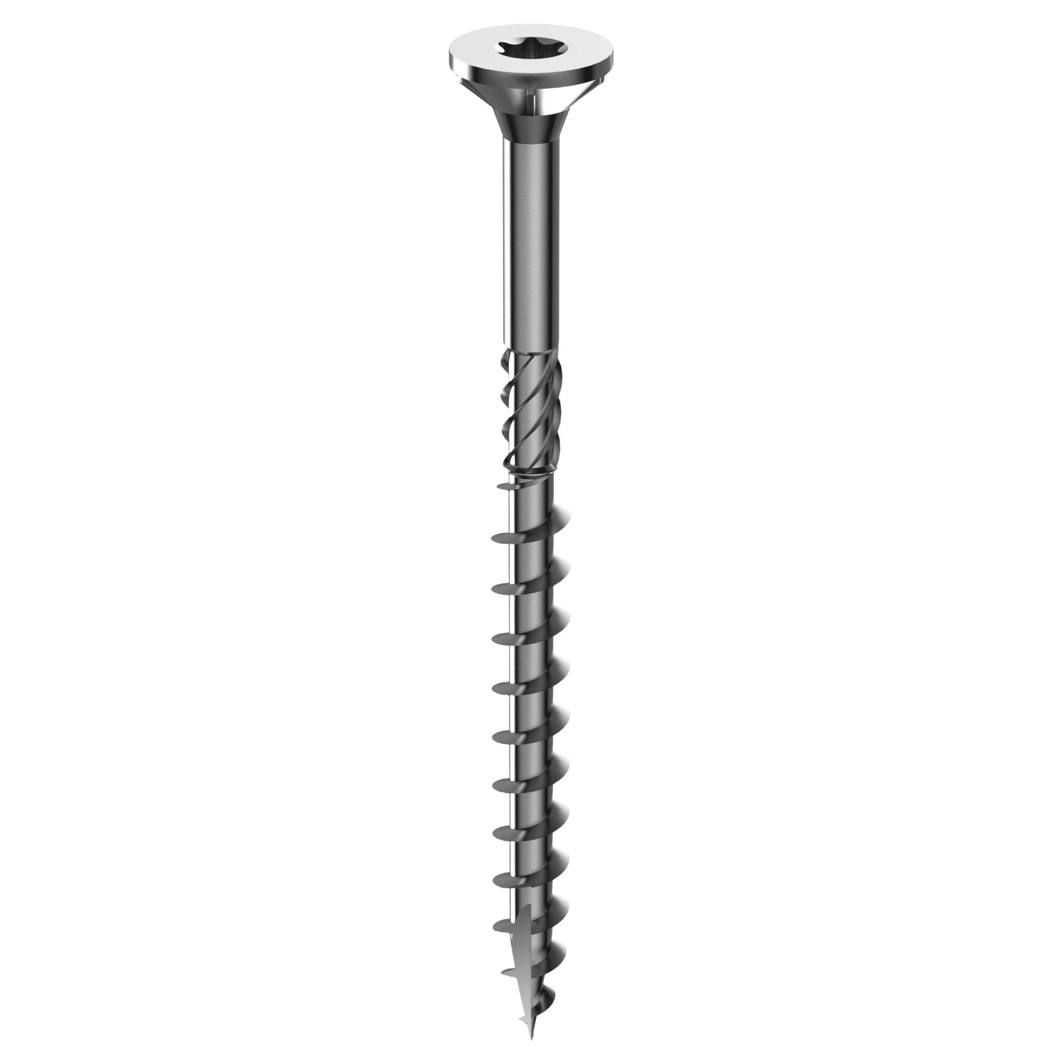 Lot de 200 Vis à Bois Torx 6 x 70 mm - Acier Zingué Tête Fraisée - Spéciales Bois et Aggloméré- Haute Qualité Durable - Marque Française - 2