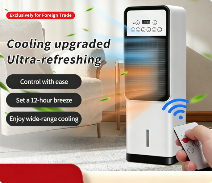 Climatiseur mobile/ rafraîchisseur d'air / ventilateur rafraîchissant portable – unité compacte et autonome pour un usage domestique - 2
