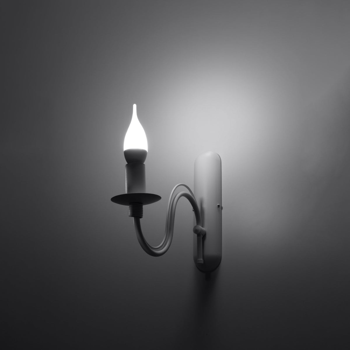 Kinkiet VIVOW biały LED 3000K - 6x25x25cm Sollux