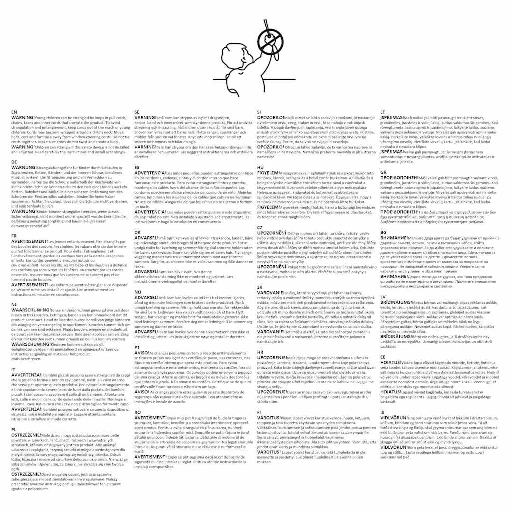 Store plissé gris clair 45x150 cm largeur du tissu 44,4 cm vidaXL - 9