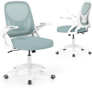 Sedia Ufficio Ergonomica Girevole Con Braccioli Ribaltabili | Supporto Lombare E Altezza Regolabile | Portata 200 Kg - 2