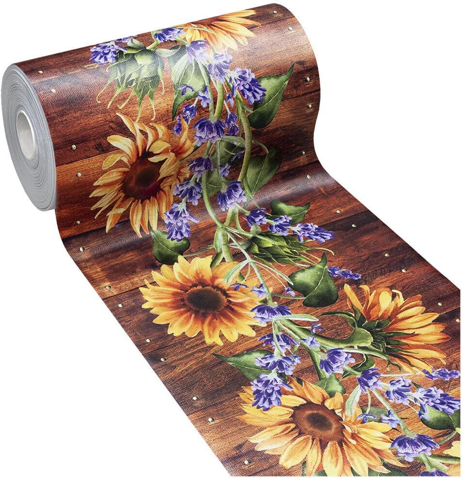 Alfombra de cocina 51x190 cm pvc suave antimanchas no se deshilacha impresión digital lavable dis_k