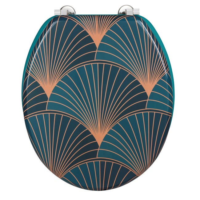Autocollant Décoratif Pour Abattant Toilettes - Motif Attrape-Rêves Fleurs Oiseaux - PVC Étanche, Facile à Poser Autocollant Décoratif Pour Abattant Toilettes - Motif Attrape-Rêves Fleurs Oiseaux - PVC Étanche, Facile à Poser