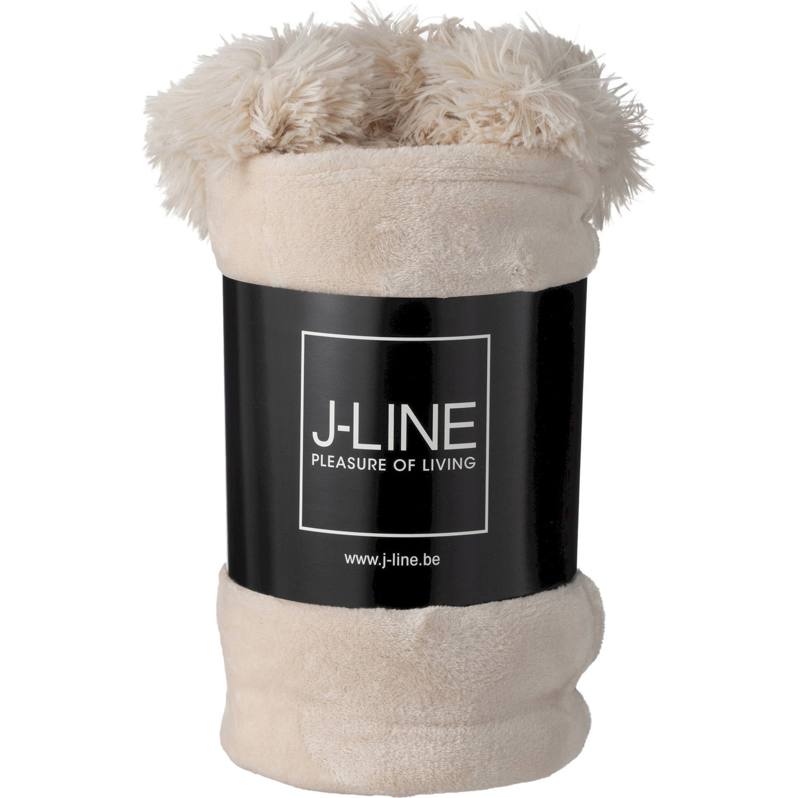 Plaid Verona 173 x 126 x 1 cm Crème - 2