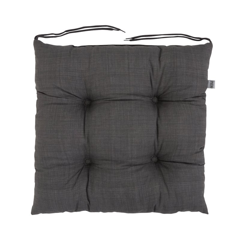 Poduszka na siedzisko Margarita Sitz 38 x 38 cm szary PATIO