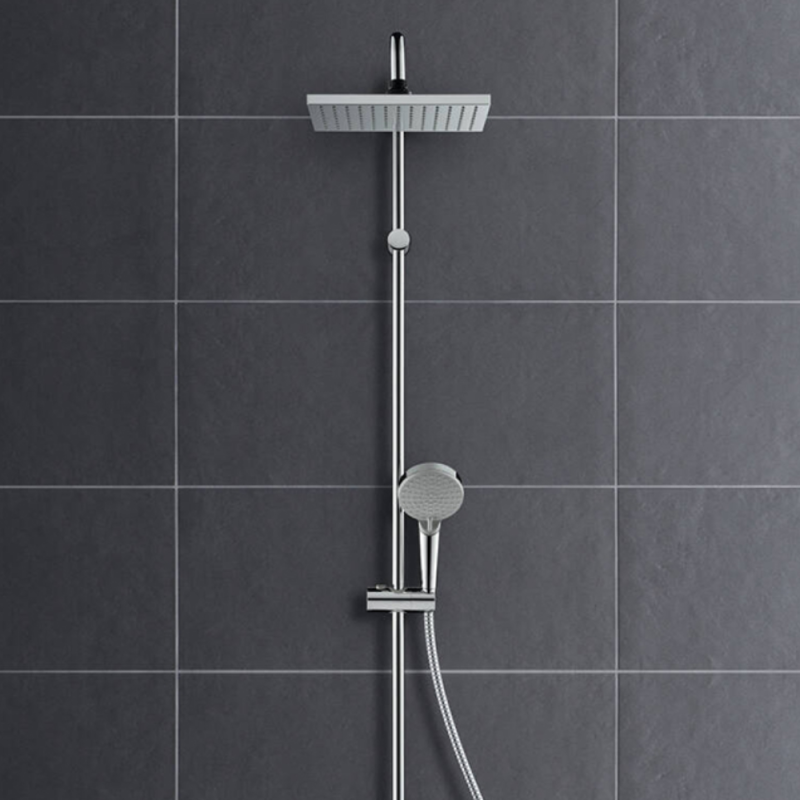 Colonne de douche thermostatique HANSGROHE Vernis Shape 230 chromé - 6
