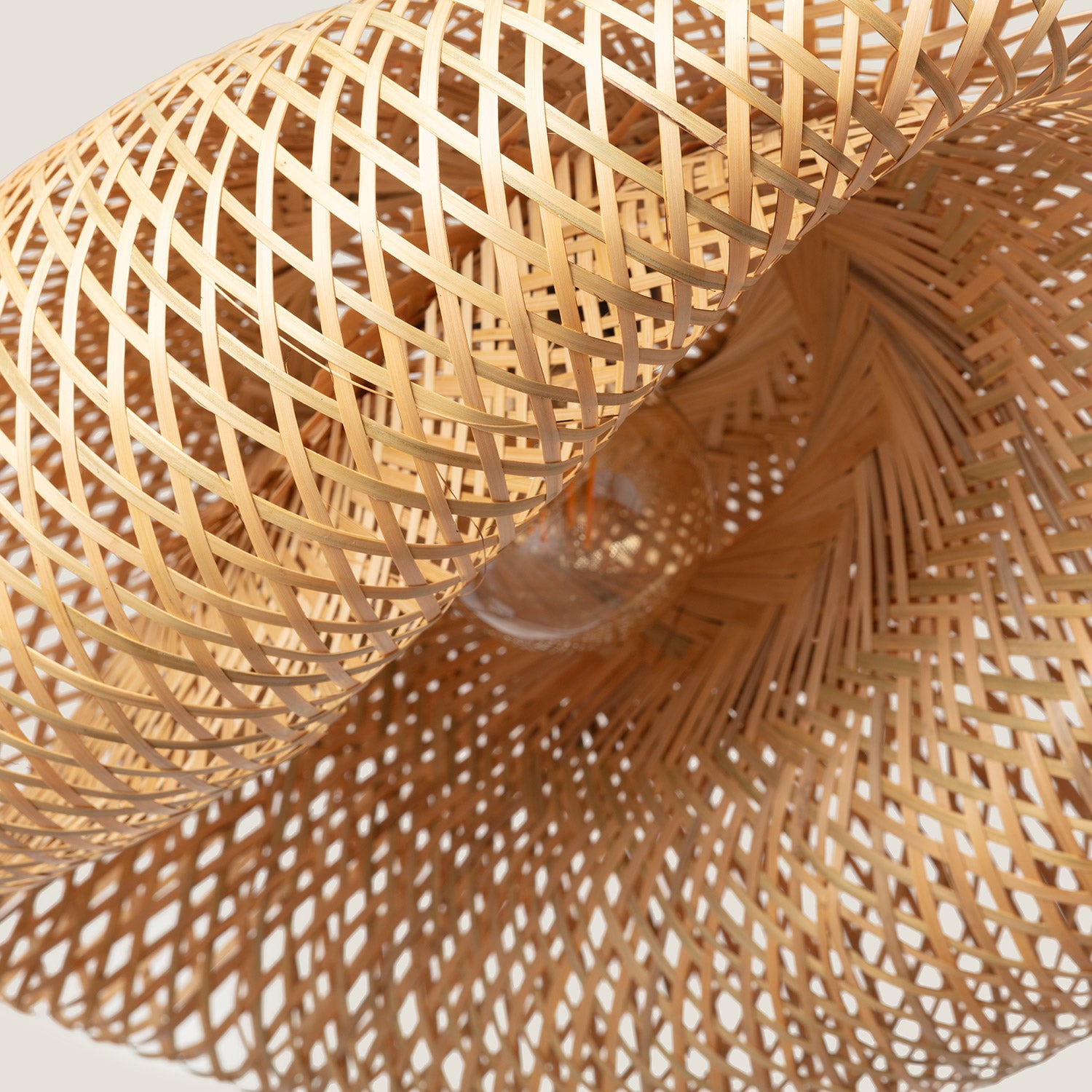 Suspension Bambou Kathu Karatasi Naturel - 6