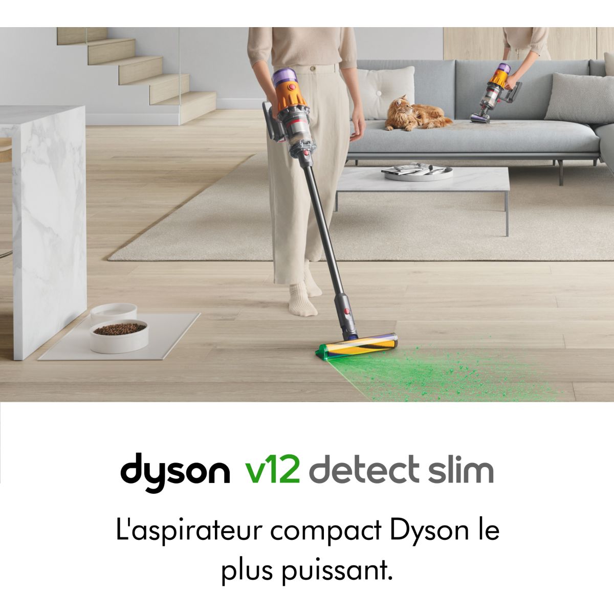 Aspirateur balai DYSON V12 Detect Slim Absolute - 2