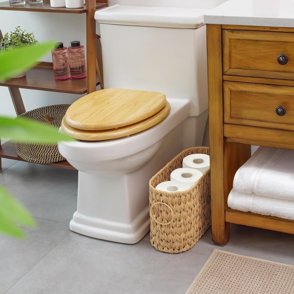 Porte-Rouleau De Papier Toilette En Filet Tissé Main - Décoration Murale Boho Pour Salle De Bain, Salon, Chambre