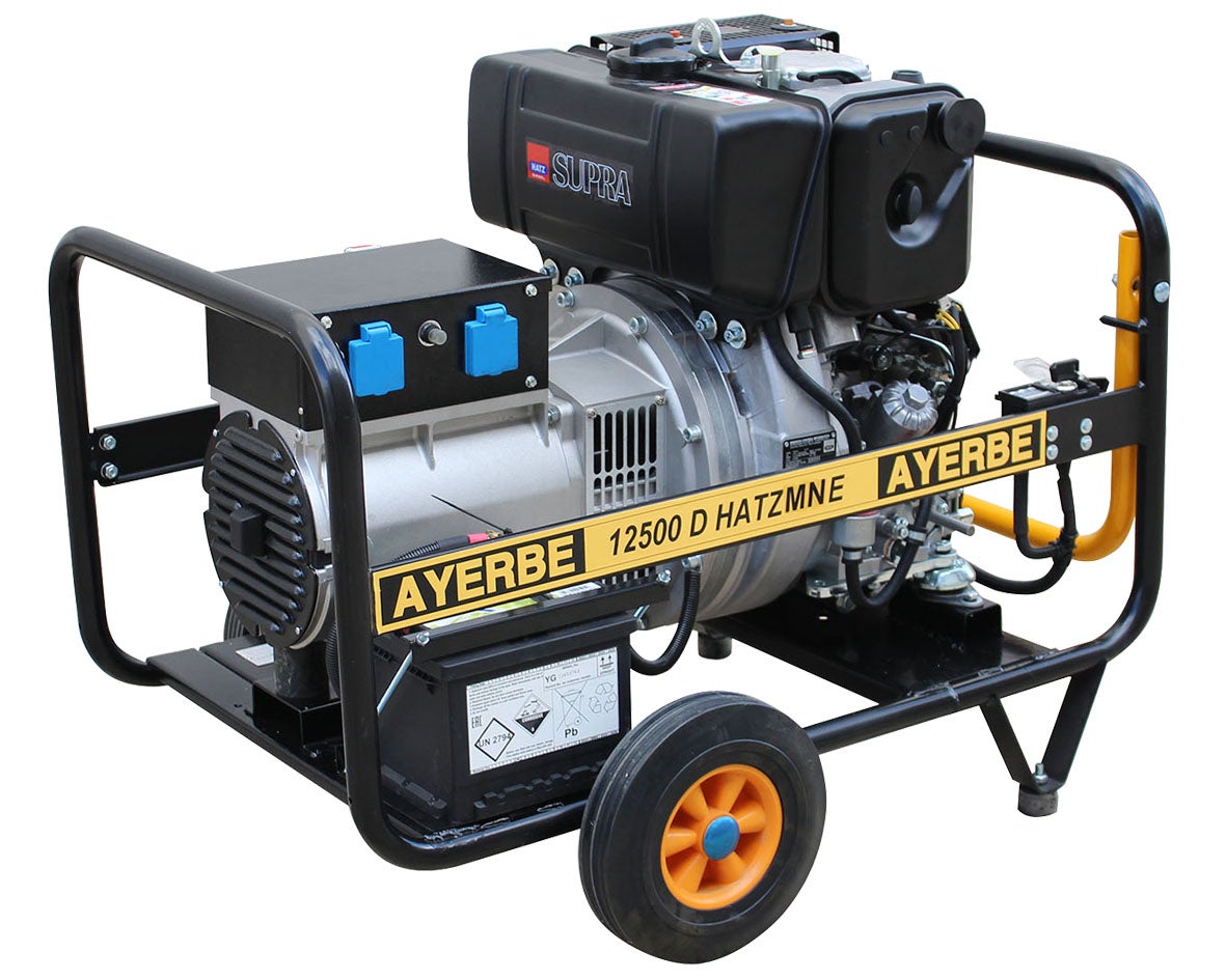 Groupe électrogène diesel monophasé 12,5 kVA HATZ MN E 10 kVA démarrage — free download