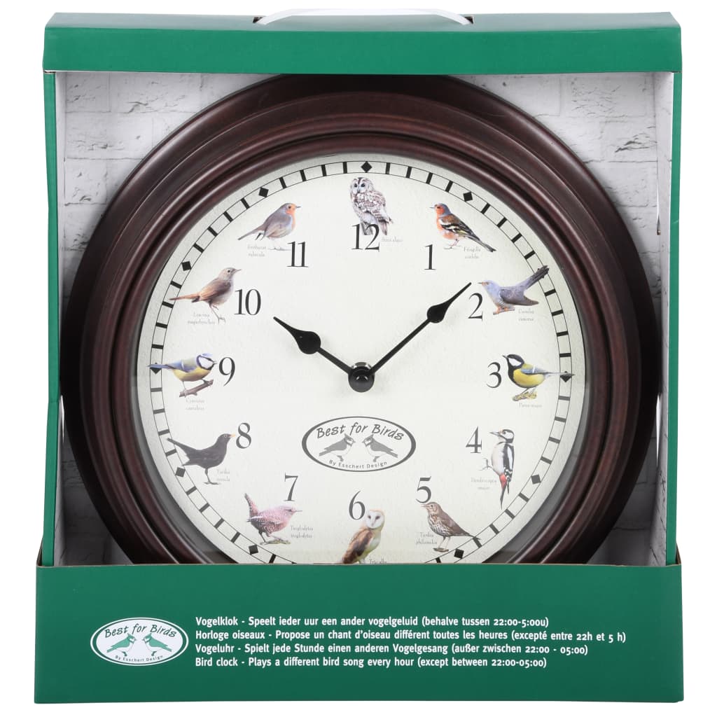 Horloge avec sons d'oiseaux Esschert Design - 2
