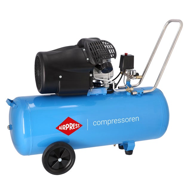 COMPRESOR DE AIRE DE DOS PISTONES AIRPRESS HL 425-100V 8 BAR 3 CV / 2,2 KW 260 L/MIN 100 L