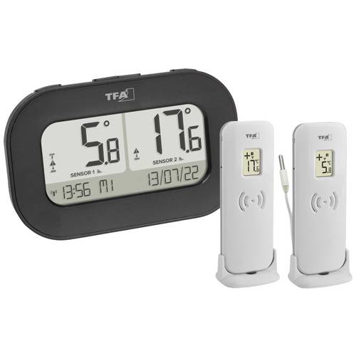 Thermomètre Piscine Sans Fil TFA Marbella - Mesure Température Eau