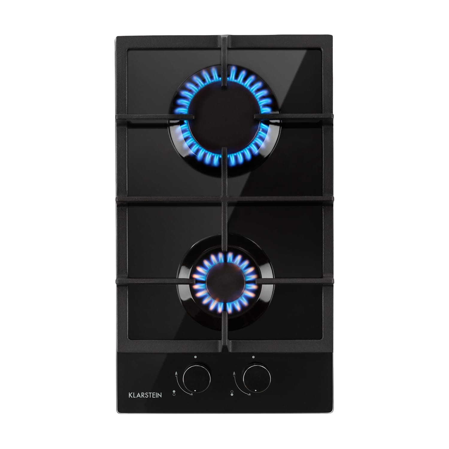 Klarstein Ignito Domino Cocina A Gas Con 2 Quemadores Vitrocerámica Negro , Leroy Merlin