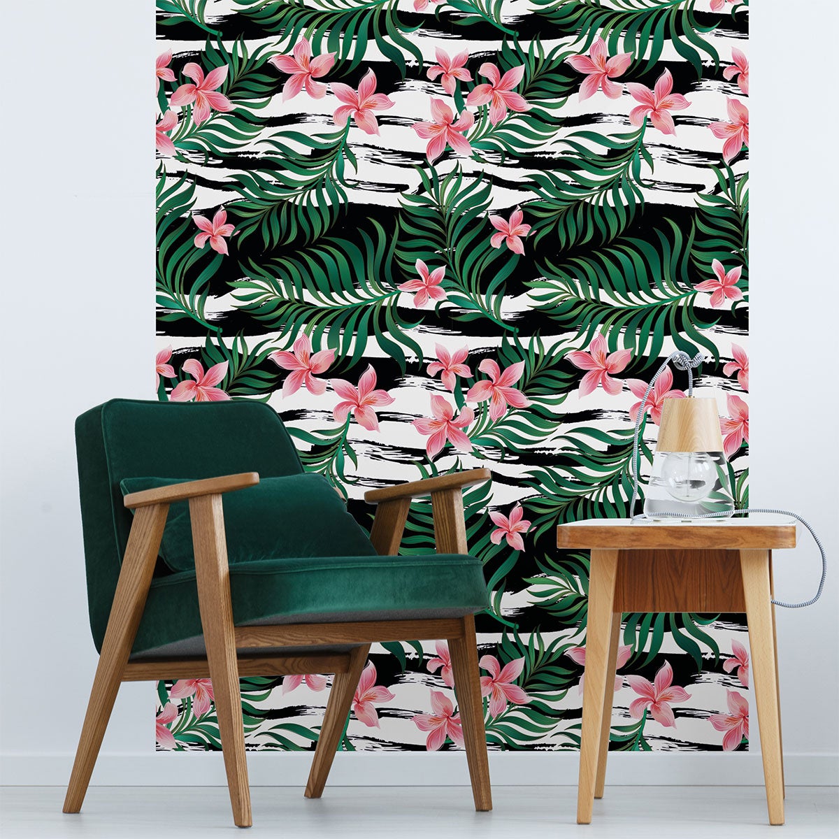 Adesivo carta da parati tropicale San Ramon - Sticker adesivo - adesivi murali - 60x60cm - 3