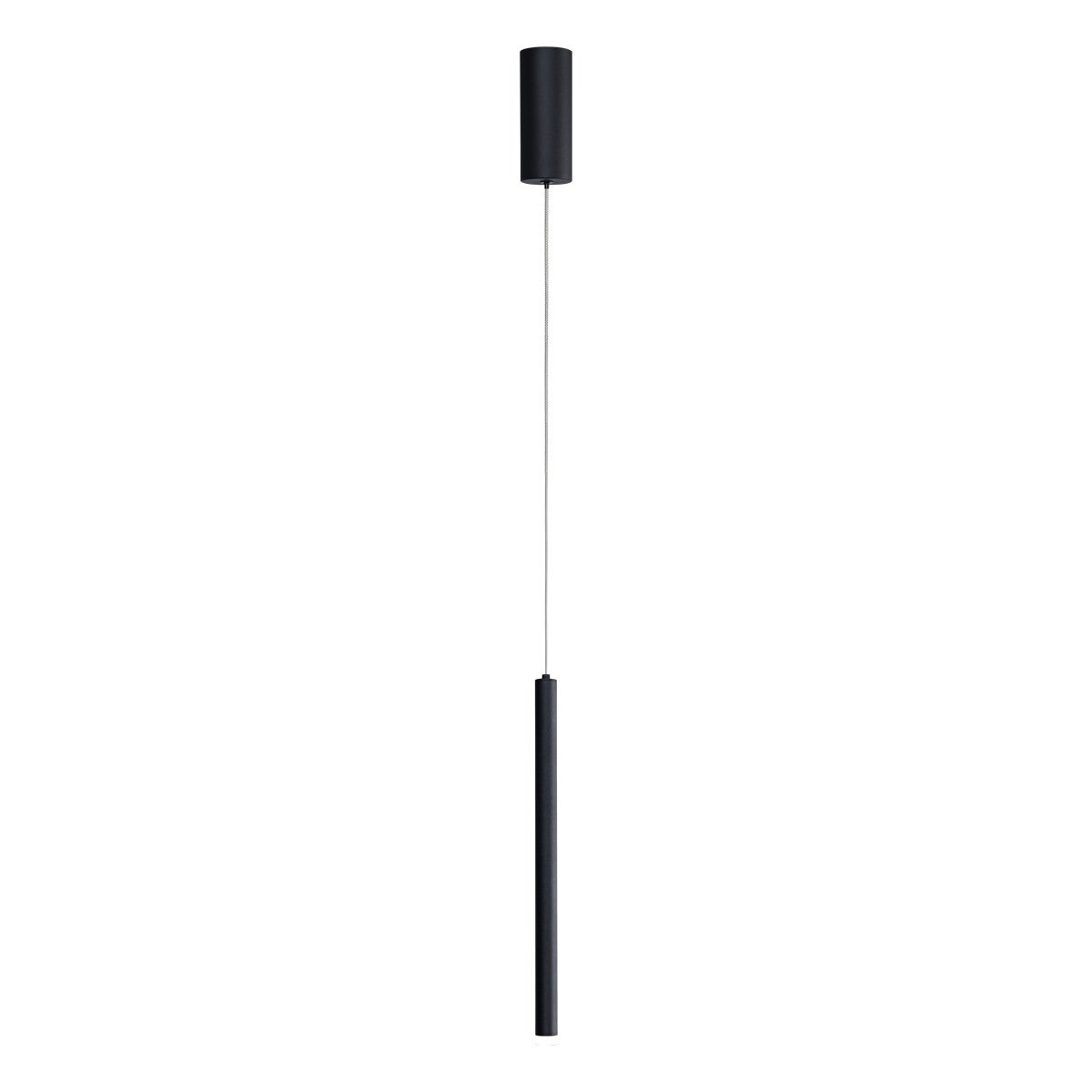Lampa wisząca VALDES LED 5W Odcienie bieli 180lm czarna wym: 150 x 2,5 x 2,5 cm Italux