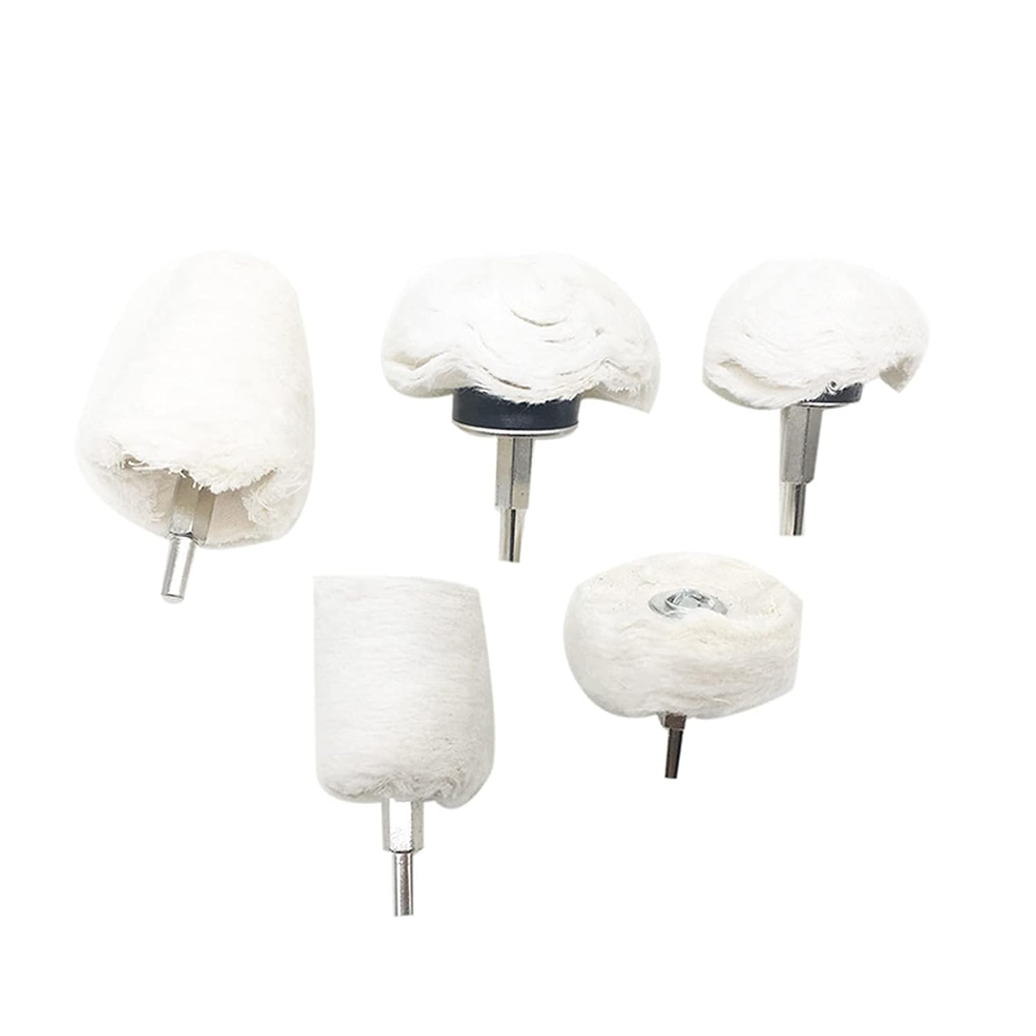 Kit De Polissage Pour Perceuse - 12 Meules Avec Arbres 1/4 De Pouce