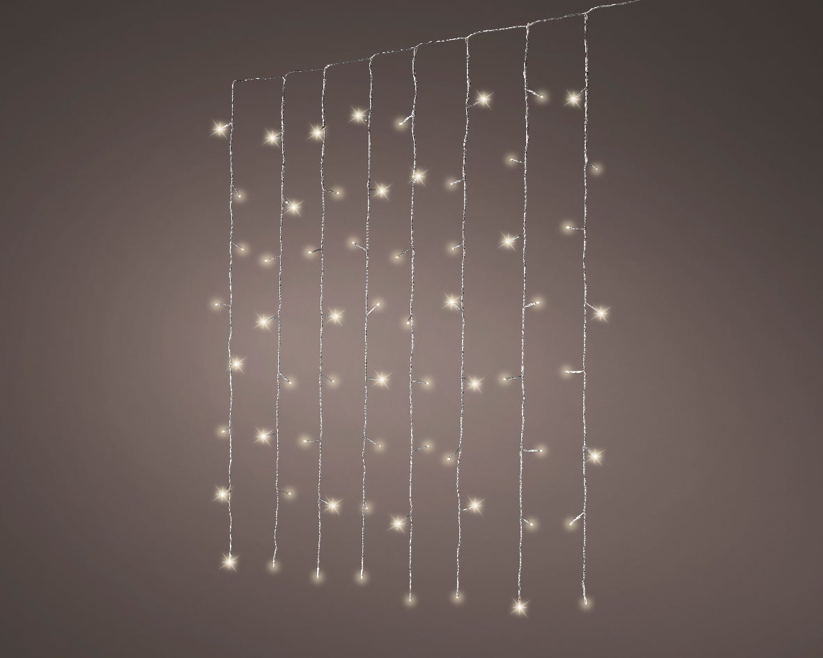 Tende luminose a LED collegabili, bianco caldo, 200 LED, 1,5 x 2 m - 2