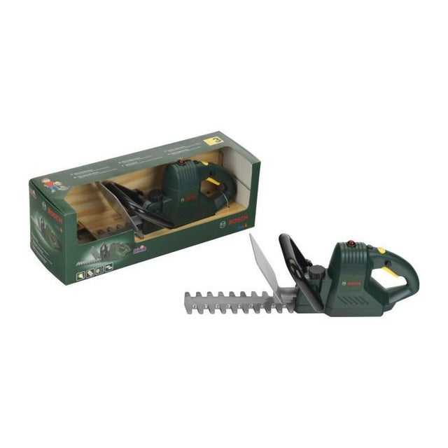 Giocattolo da giardinaggio - KLEIN - Tagliasiepi elettronico Bosch - Riproduzione fedele con funzioni elettroniche.