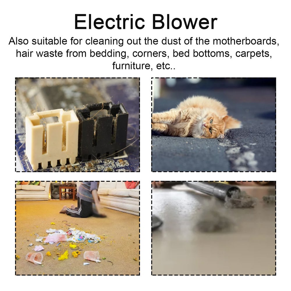 Spazzaneve elettrico a batteria ad alta potenza, dotato di lame in piombo, velocità regolabile e funzione di rimozione della polvere - 2