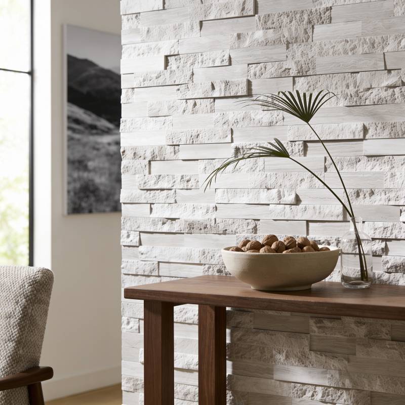Parement marbre beige 0,4725 m2 - 2