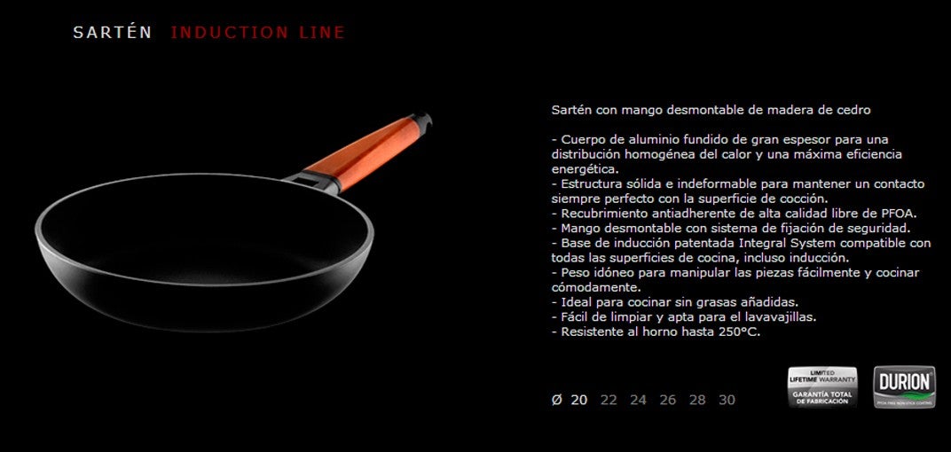 Castey Sartén Inducción 28Cm , Leroy Merlin