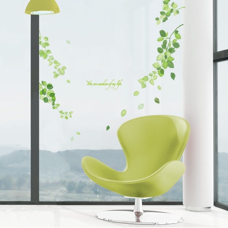 Stickers Muraux décoration adhésifs Feuilles de Lierre - 2