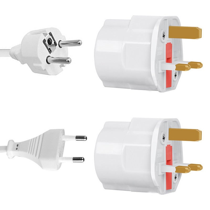 Adattatore per presa da viaggio doppia Dragon EU | Convertitore da spina a 3 pin a