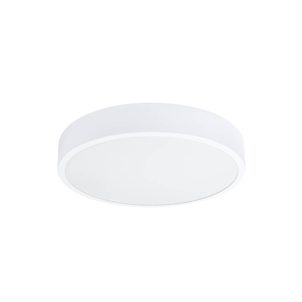 Plafon Onyx okrągły biały LED 23W 3000K 1890lm wym: 6 x 40 cm IP20 aluminium Sollux Lighting