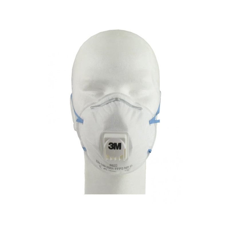 Mascarilla 3M 8822 FFP2 NR D 8822 con válvula de exhalación (10 uds) 3M - 10 unidades - 4