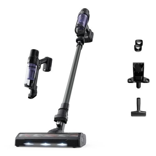 Rowenta Aspirador Aspiradora Sin Cable Rh6a36wo, Ciclónico, 140W, 18V, Gran Potencia De Succión En Todo Tipo De Superficies, 81Db, Negro , Leroy Merlin