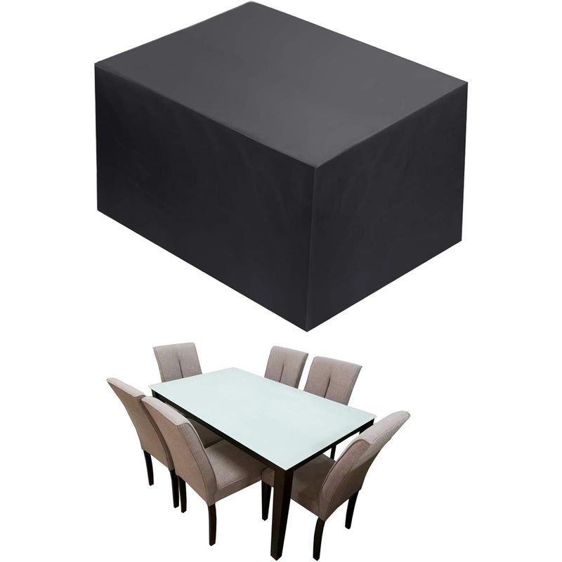 Pokrowiec na meble ogrodowe, plandeka wodoodporna, pokrowiec pełny, plandeka, wytrzymały i trwały pokrowiec zewnętrzny (125 * 125 * 75 cm)