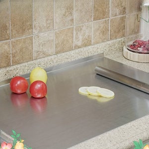 Planche à Découper En Titane,Yamato Titanium,Planche A Decouper Inox Pour La Cuisinepour La Viandefromagele Painles Legumesles Fruits 30 X 20 Cm 90315061