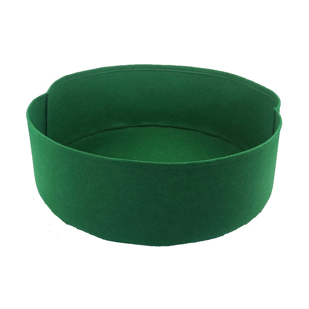 Worki do sadzenia roślin, okrągłe doniczki do sadzenia sadzonek roślin ogrodowych, 60*20 cm, zielone