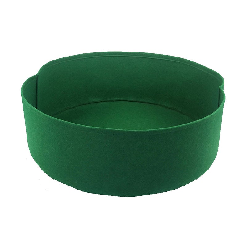 Worki do sadzenia roślin, okrągłe doniczki do sadzenia sadzonek roślin ogrodowych, 60*20 cm, zielone