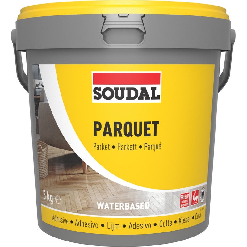 Adhesivo para parquet 68A - Adhesivo para suelos de parquet - Soudal - 1 kg - 2