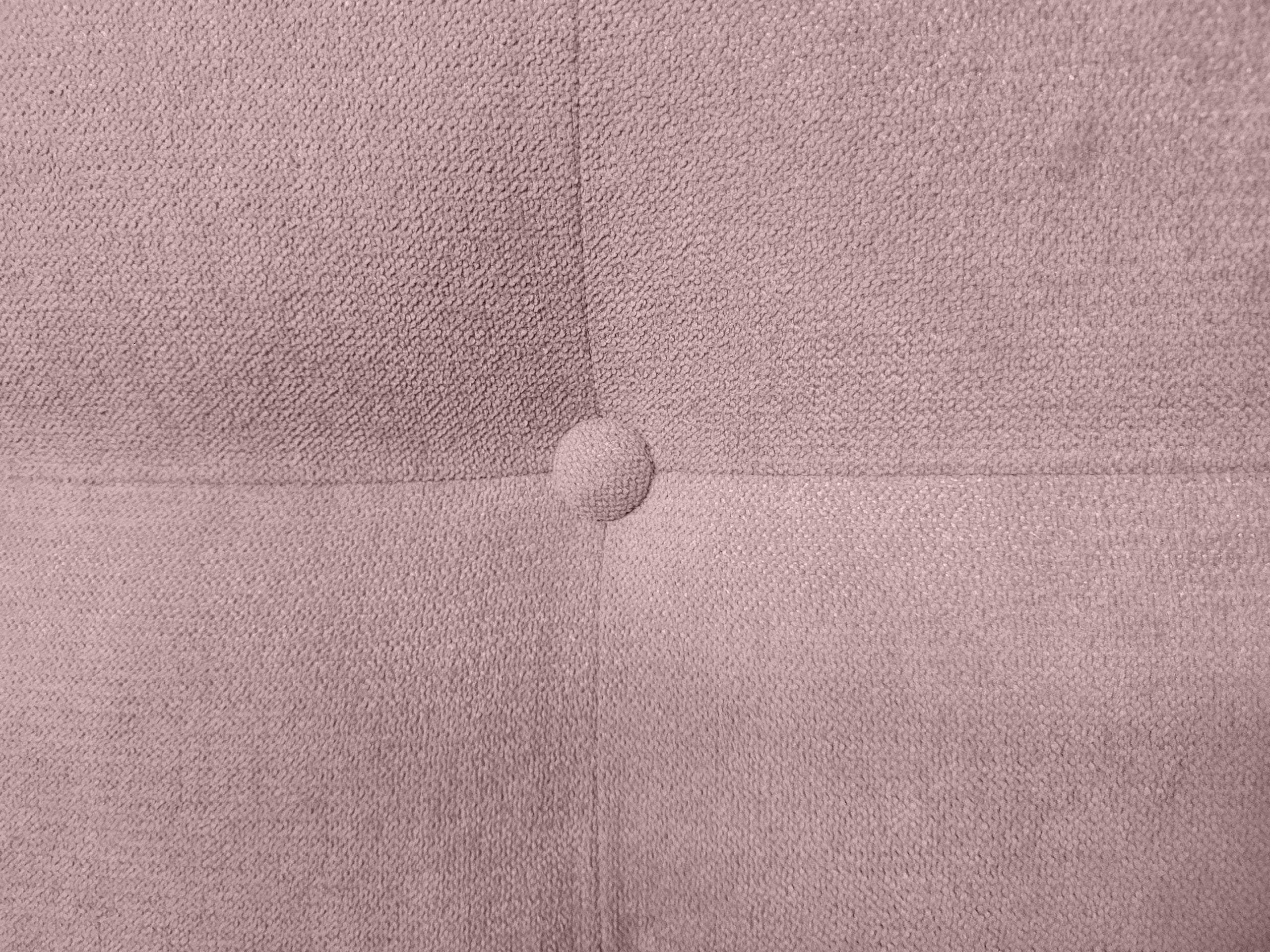 DECORQUALITY Cabecero Cama TEXAS BUTTON DELUXE Cabezal Tapizado en tejido Antimanchas Rosa Palo 150*70 CM - 3