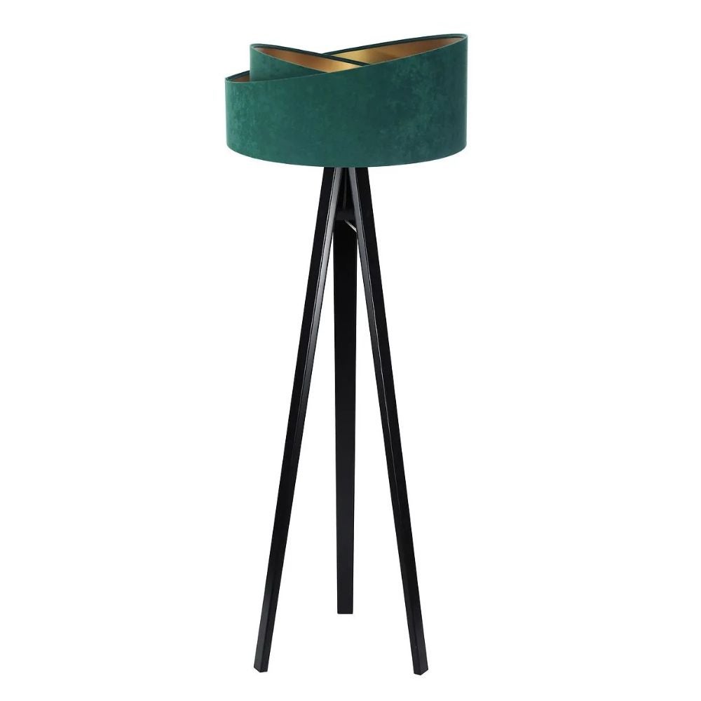 Lampa stojąca GEMSTONE zielona/czarna