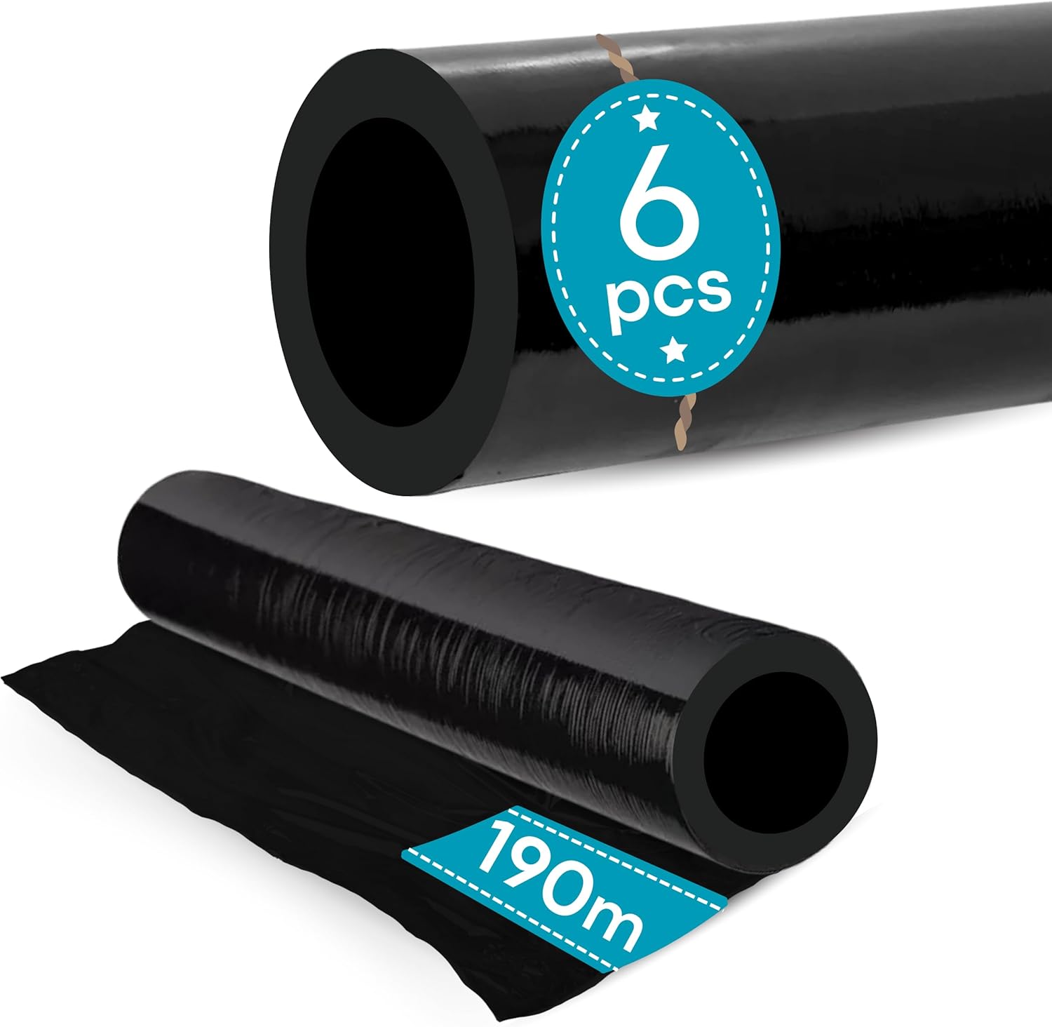 Film étirable Avec Poignées - Lot De 3 Rouleaux - 38 Cm X 150 M - Pour Meubles, Palettes, Déménagement