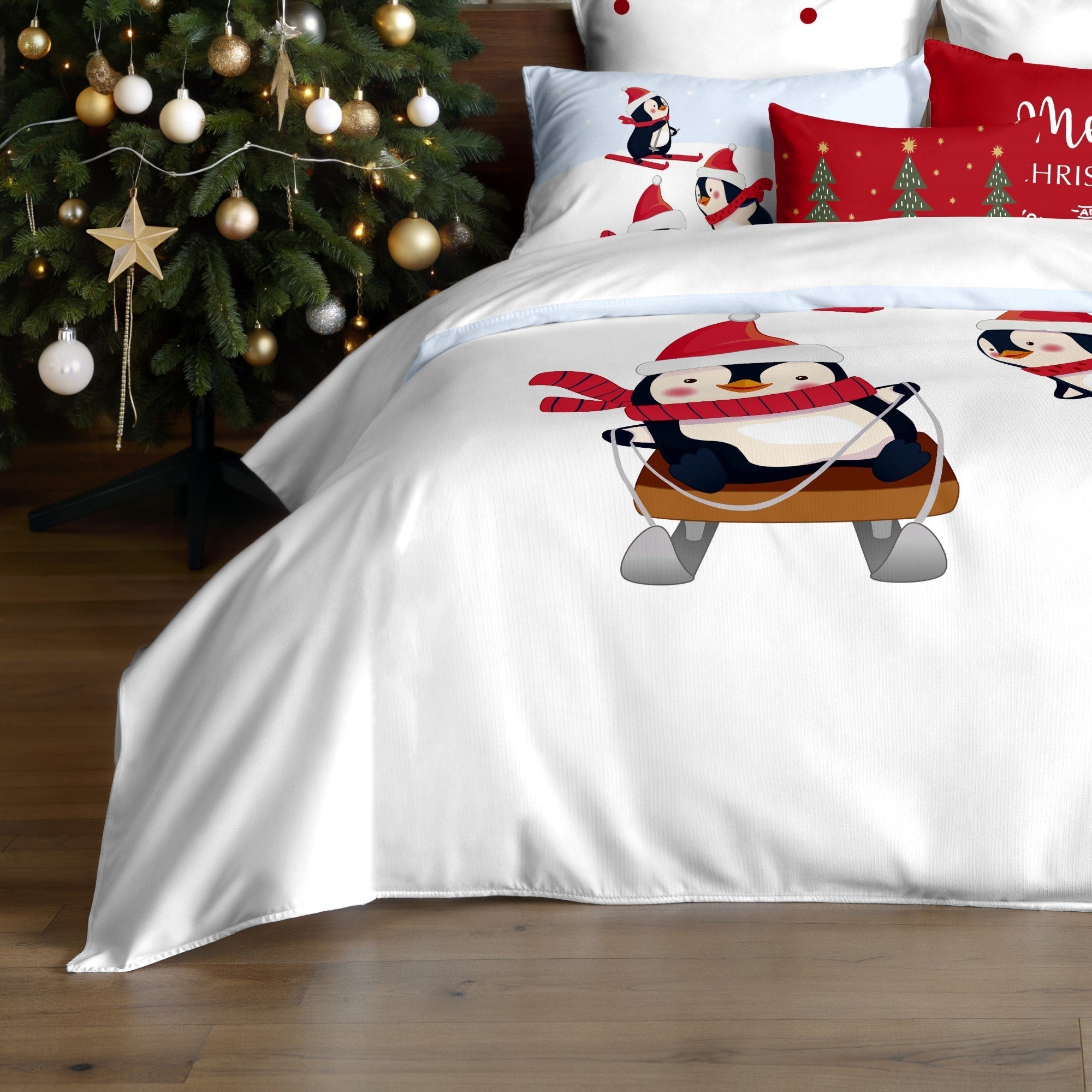 Housse de couette avec boutons-pression Laponia 56 140x200 cm - 4