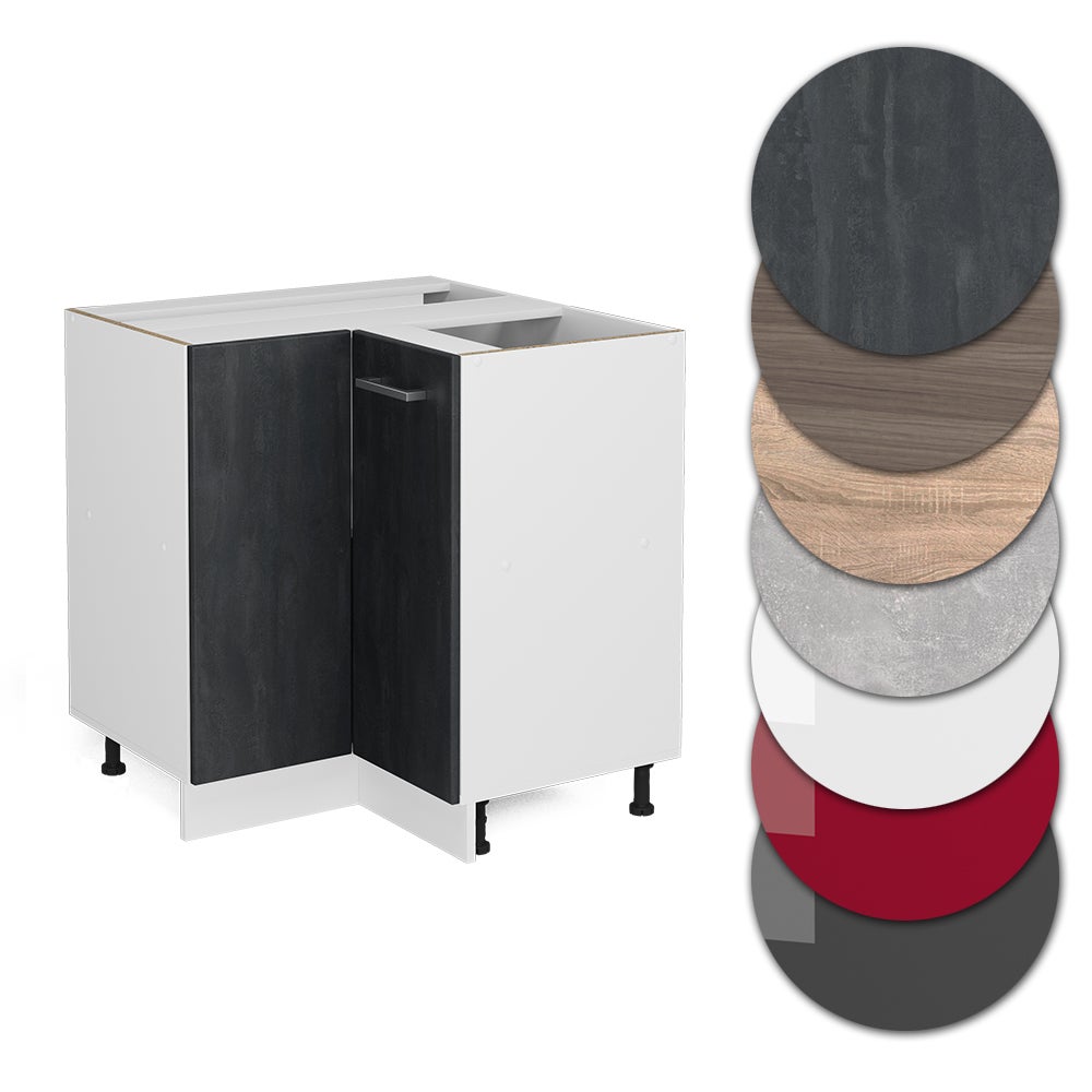 Vicco Meuble dangle R-Line, Béton noir, 75.6cm sans PT - 5