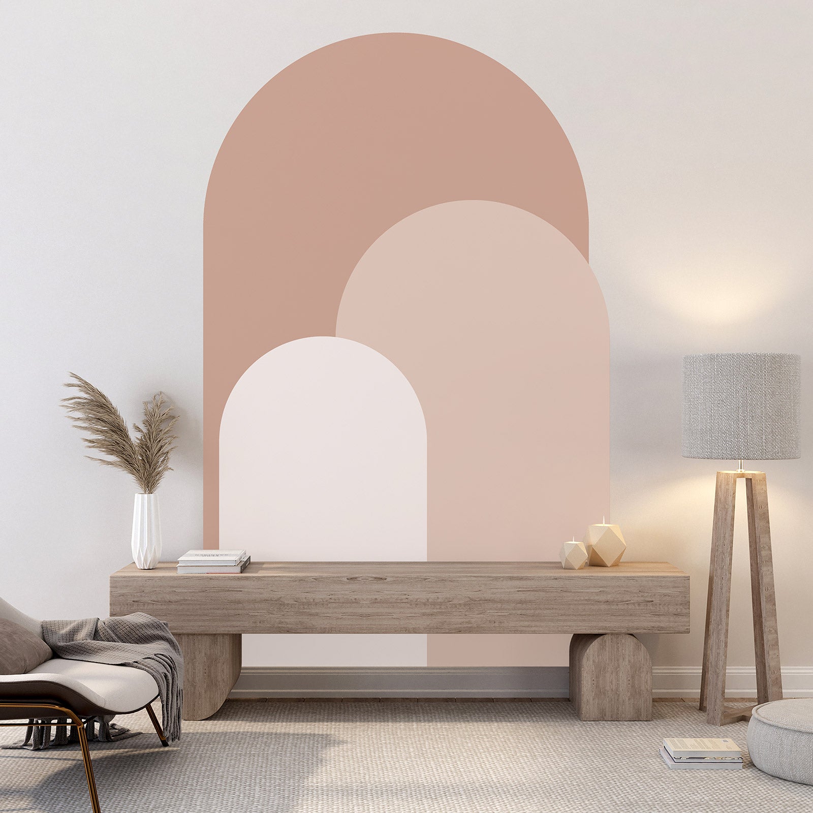 Stickers Arches - Design - Adhésif MAT - Largeur 40 x Hauteur 62 cm - 3