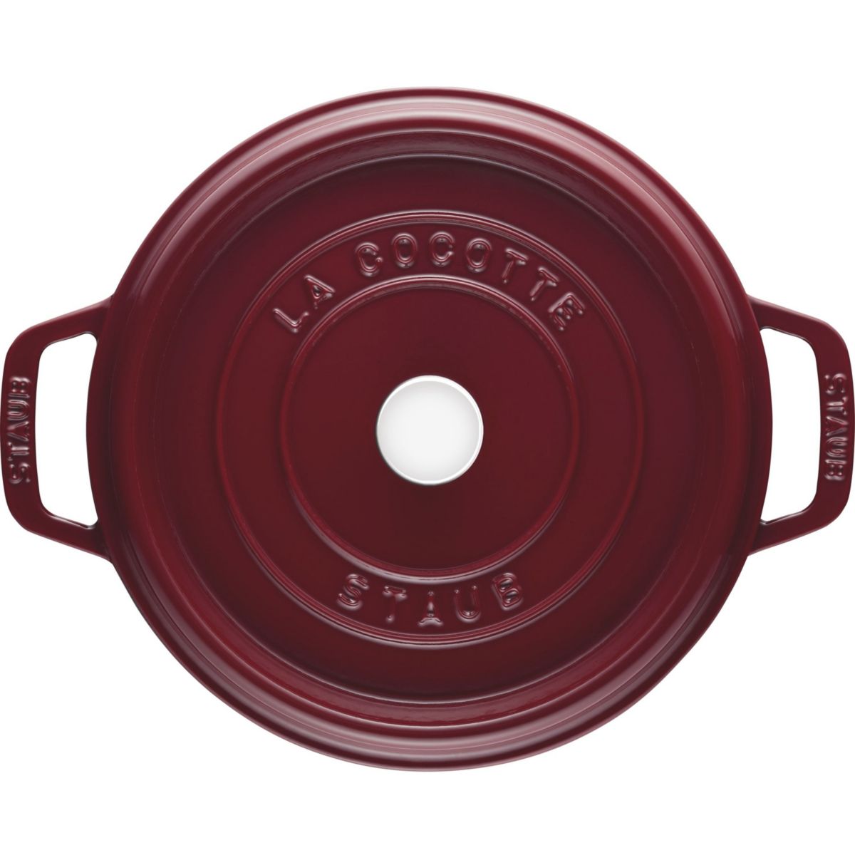 Cocotte STAUB 24 cm Bordeaux | Leroy Merlin