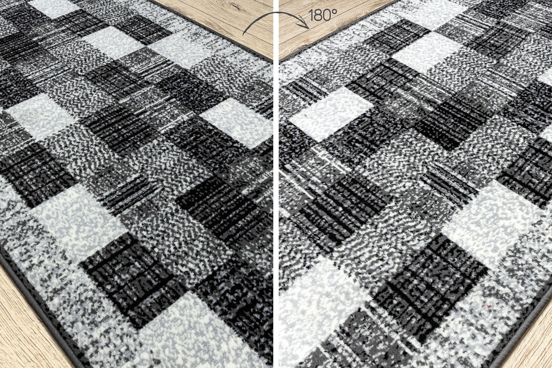 CHODNIK BCF RAFIA szary 80 cm 80x820 cm - 3