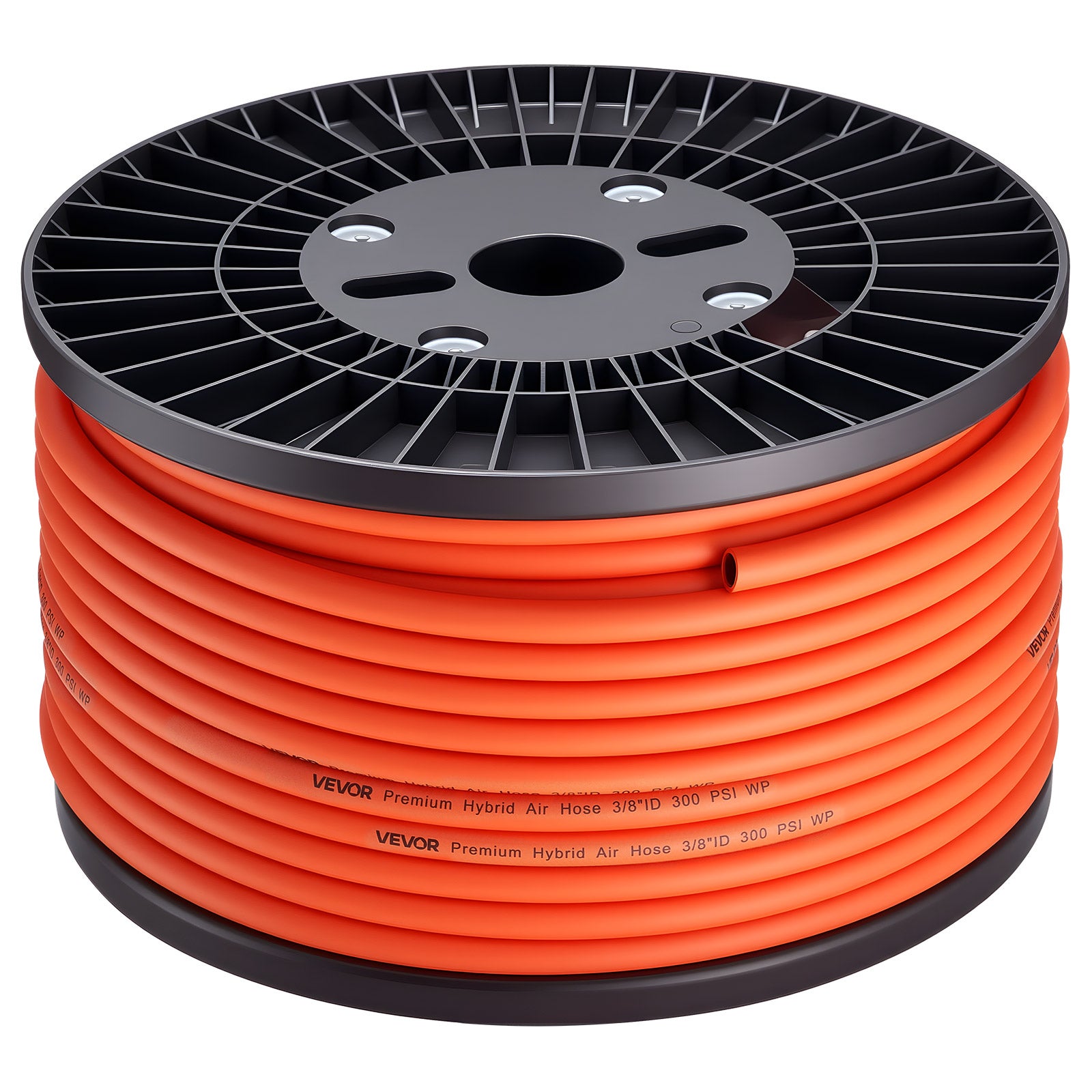 Wąż pneumatyczny hybrydowy 3/8" 250 ft 300 PSI elastyczny przemysłowy