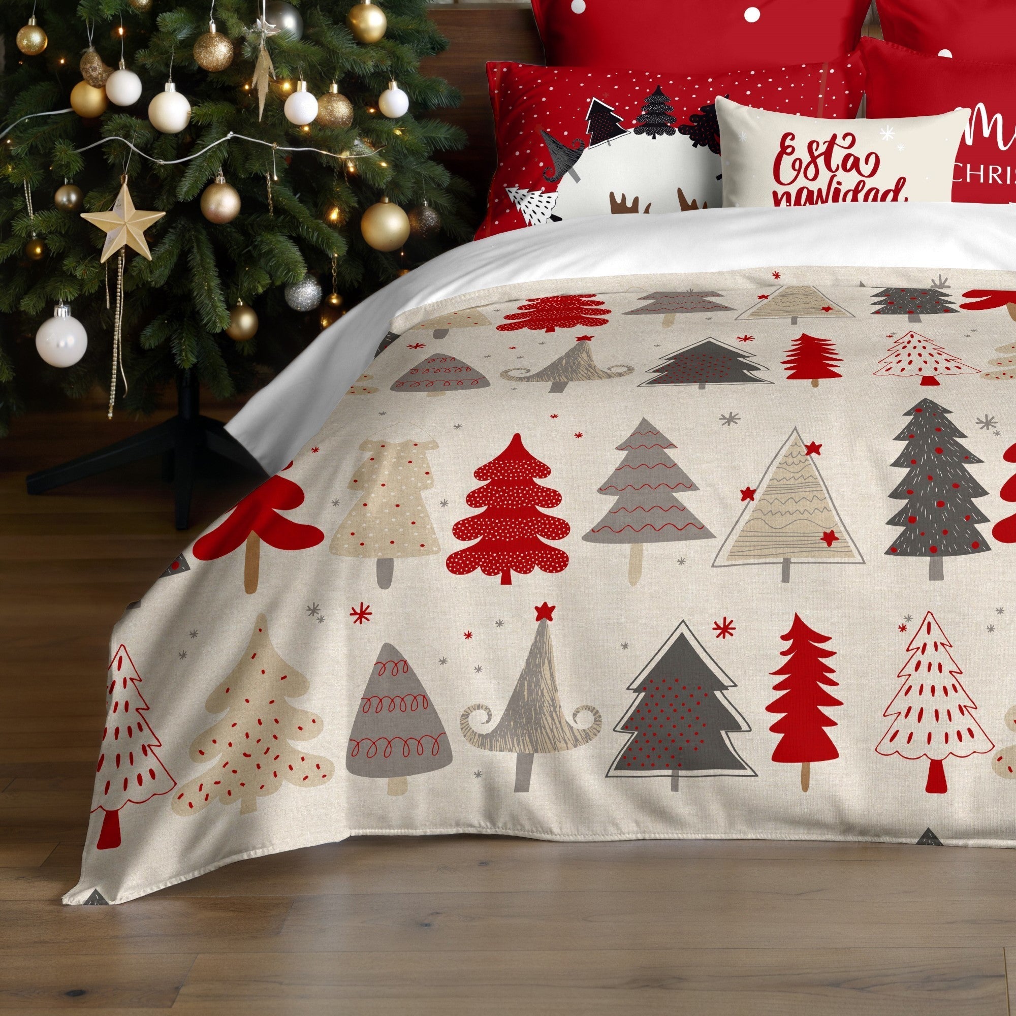 Housse de couette avec boutons-pression Laponia 52 220x220 cm - 5