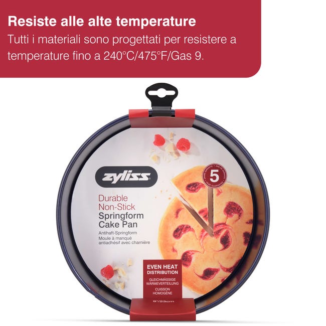 Teglia Da Forno Zyliss Antiaderente 39x27cm - Acciaio Carbonio Per Biscotti E Arrosti | Lavabile In Lavastoviglie - Foto 11