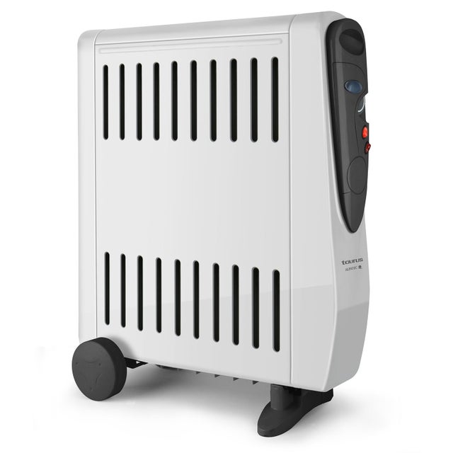 Radiateur bain d'huile 1500W – 7 éléments – Thermostat réglable 5-35°C – Mode Éco programmable – Surface chauffée 10m² – Taurus - Alpatec Radiateur bain d'huile 1500W – 7 éléments – Thermostat réglable 5-35°C – Mode Éco programmable – Surface chauffée 10m² – Taurus - Alpatec