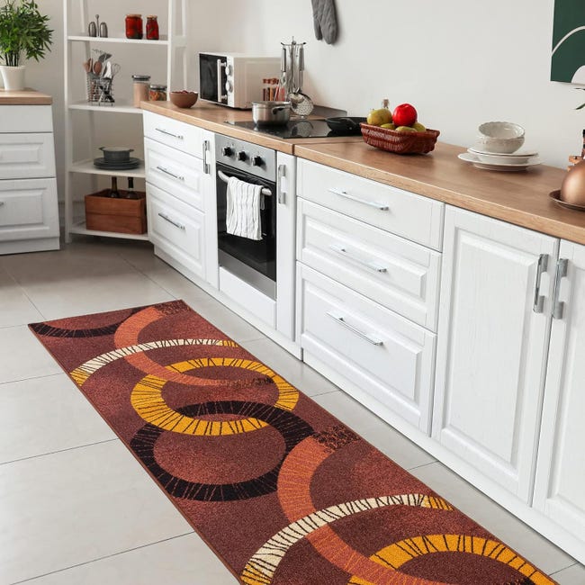 Tappetino Da Cucina Antiscivolo E Assorbente - Lavabile In Lavatrice, Marrone, 40x60cm - Foto 9