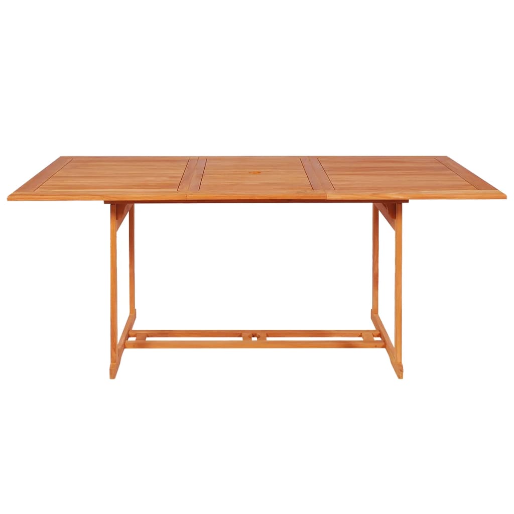 Set da pranzo da giardino mobili da esterno 9 pezzi legno massello di teak 02_0014085 - 3